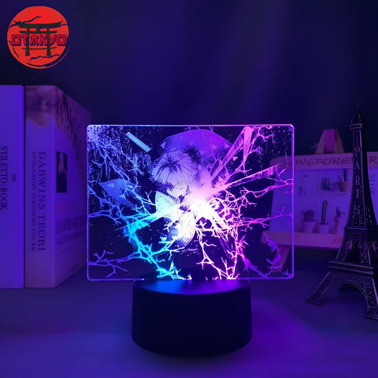 Lampe LED Tanjiro Kamado Flamme du Destin Bicolore - Demon Slayer™