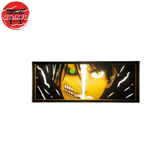 Lampe 3D Eren x Titan Assaillant - Attaque des Titans™