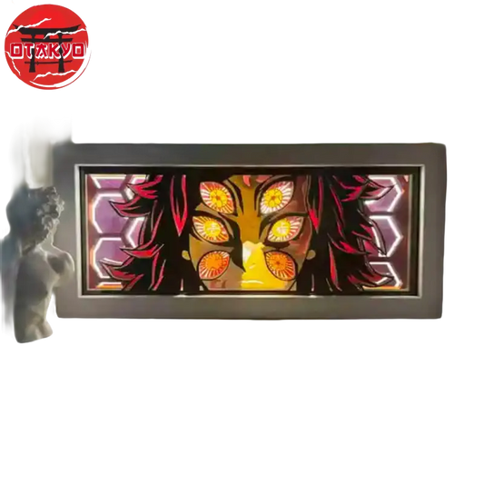 Lampe 3D Kokushibo "Souffle de la Lune" - Demon Slayer™