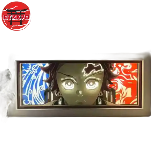 Lampe 3D Tanjiro Le Pillier du Soleil - Demon Slayer™