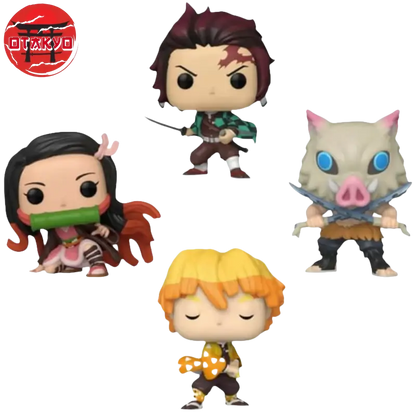 Pack Figurines POP Team Tanjiro - Demon Slayer™