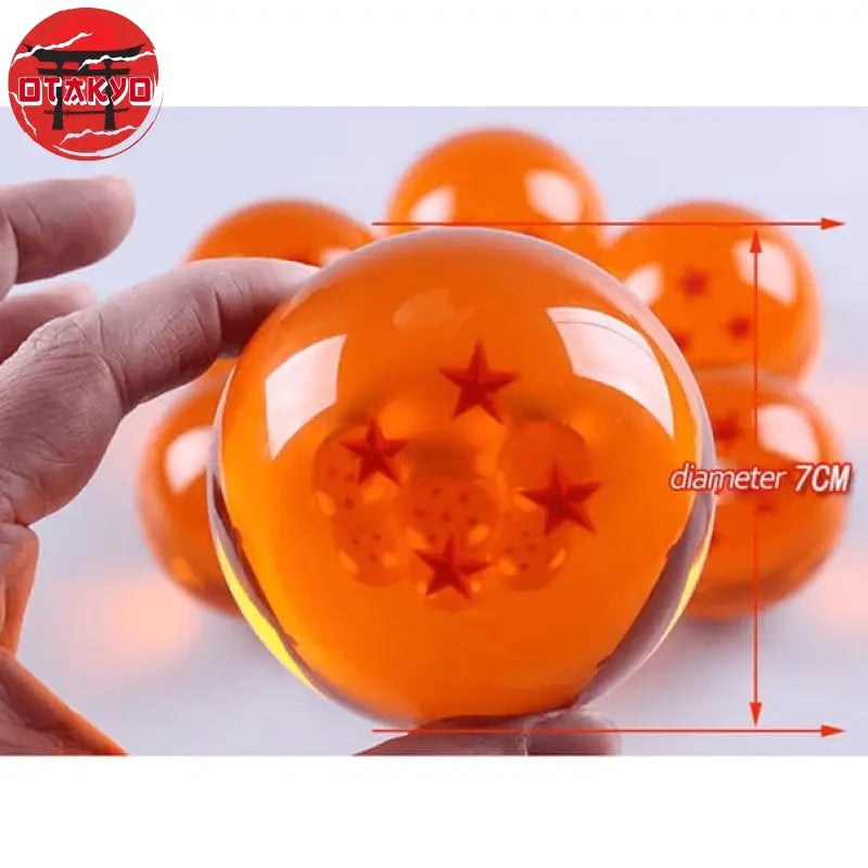 Lot des 7 boules de cristal - Dragon Ball Z