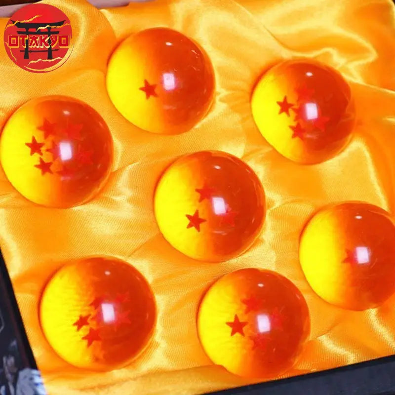 Lot des 7 boules de cristal - Dragon Ball Z
