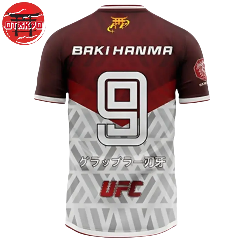 Maillot de Foot Baki Hanma - Baki The Grappler™