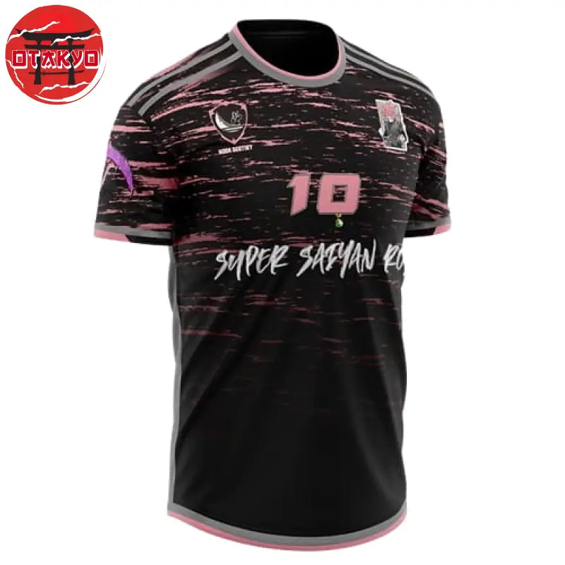 Maillot de Foot Goku Noir SSJ Rosé - Dragon Ball Z™