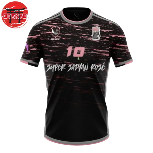Maillot de Foot Goku Noir SSJ Rosé - Dragon Ball Z™