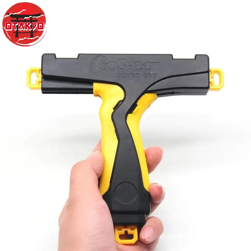 Poignée Jaune Double Lanceur  - Beyblade