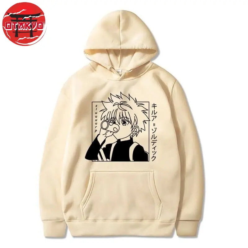 Pull Kirua - Hunter x Hunter™ 0 Otakyo : N°1 des ventes de figurine en ligne Beige XXL