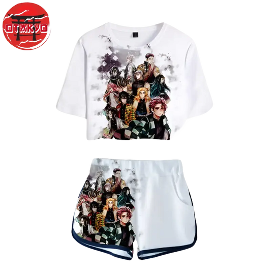 Pyjama Femme Piliers - Demon Slayer™ 