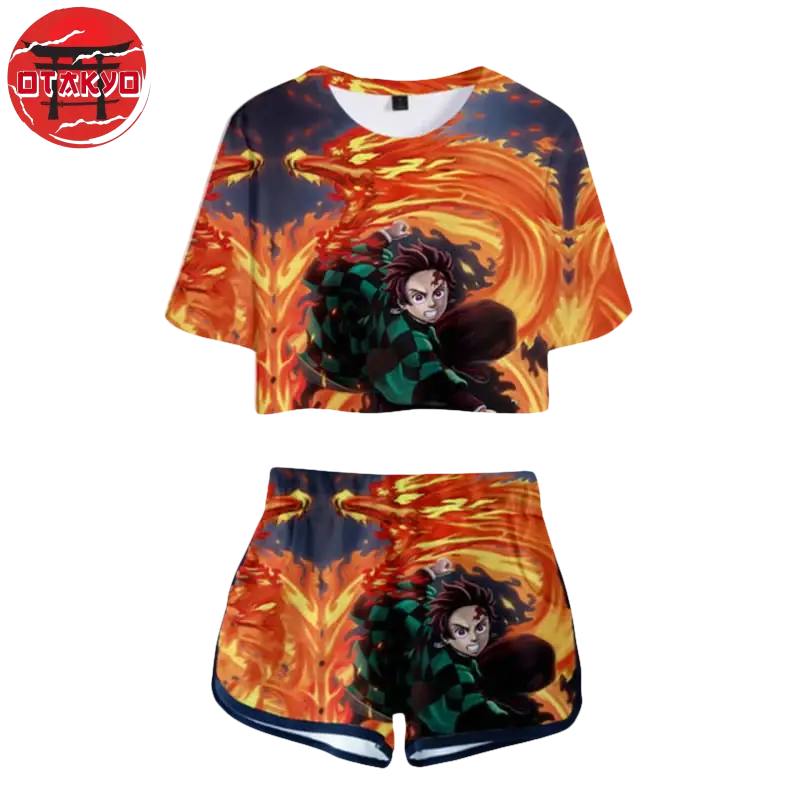 Pyjama Femme Tanjiro Kamado - Demon Slayer™