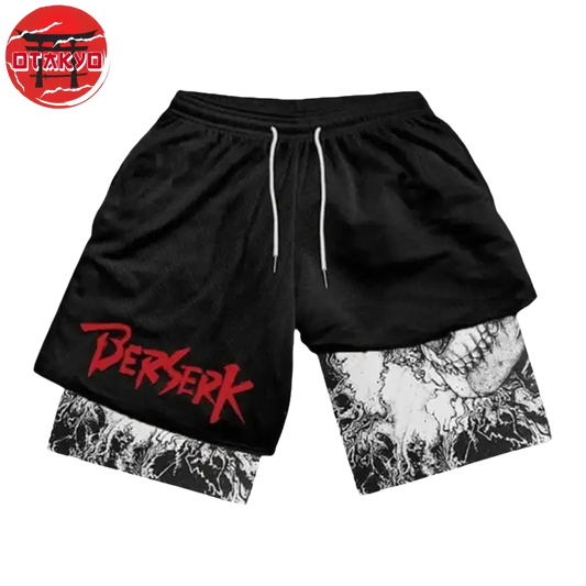 Short Chevalier Squelette Noir - Berserk™