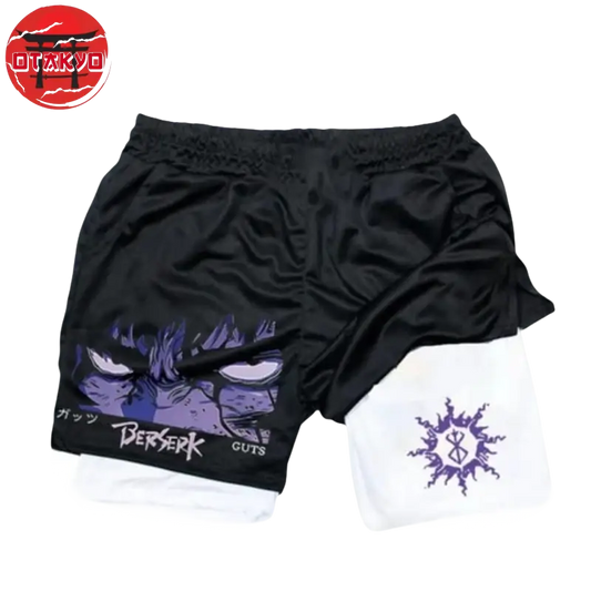 Short Marque du Sacrifice Noir et Violet - Berserk™