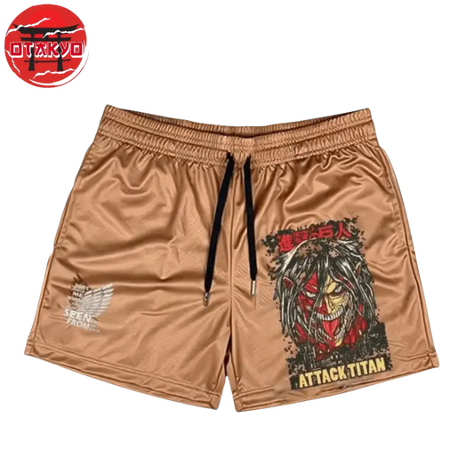 Short Titan Assaillant Marron - Attaque des Titans™