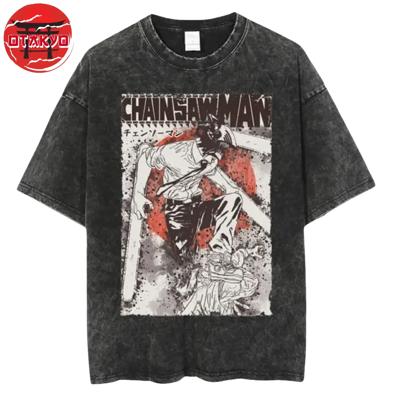 t-shirt-denji-folie-chainsaw-man™