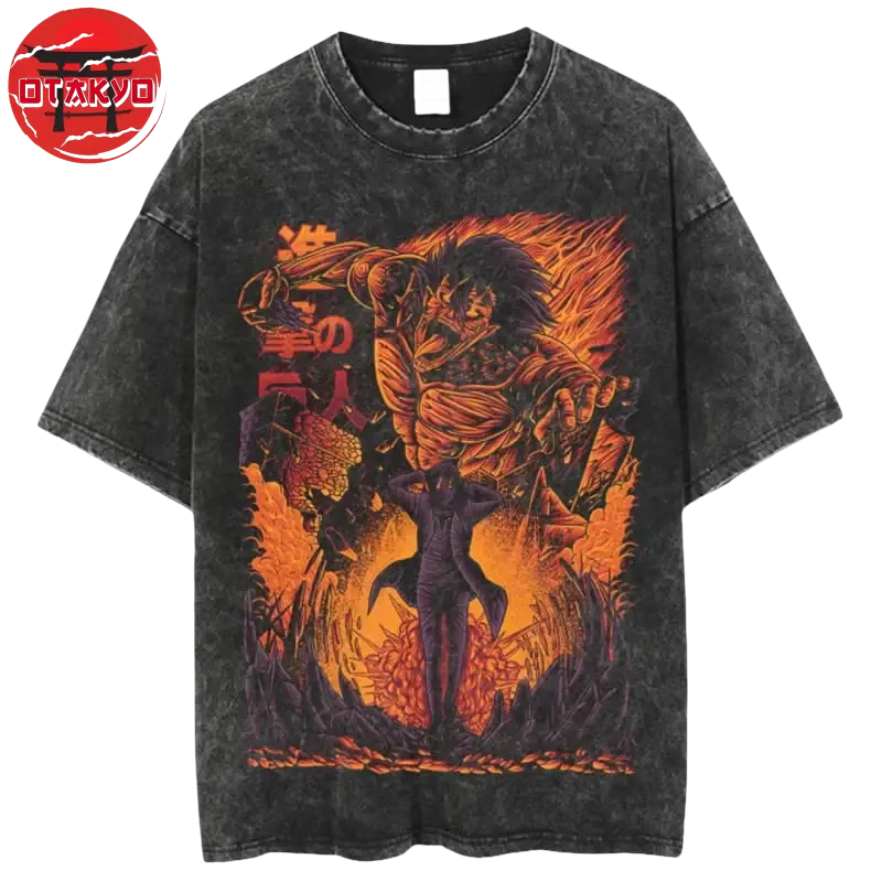 t-shirt-eren-hell-attaque-des-titans™