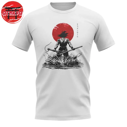 t-shirt-goku-soleil-levant-dragon-ball-z™