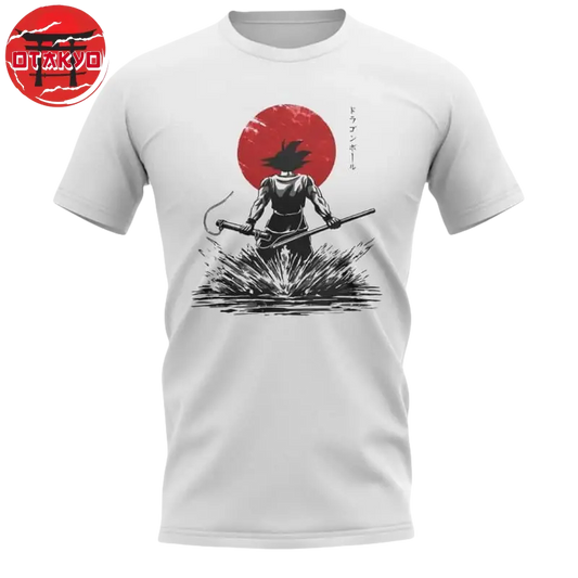 t-shirt-goku-soleil-levant-dragon-ball-z™