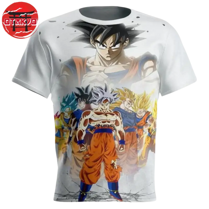 t-shirt-goku-transformations-dragon-ball-z™