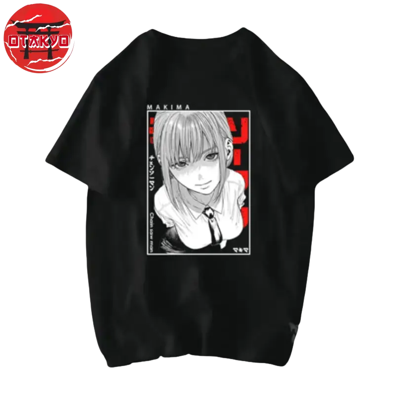 t-shirt-maki-chan-chainsaw-man™