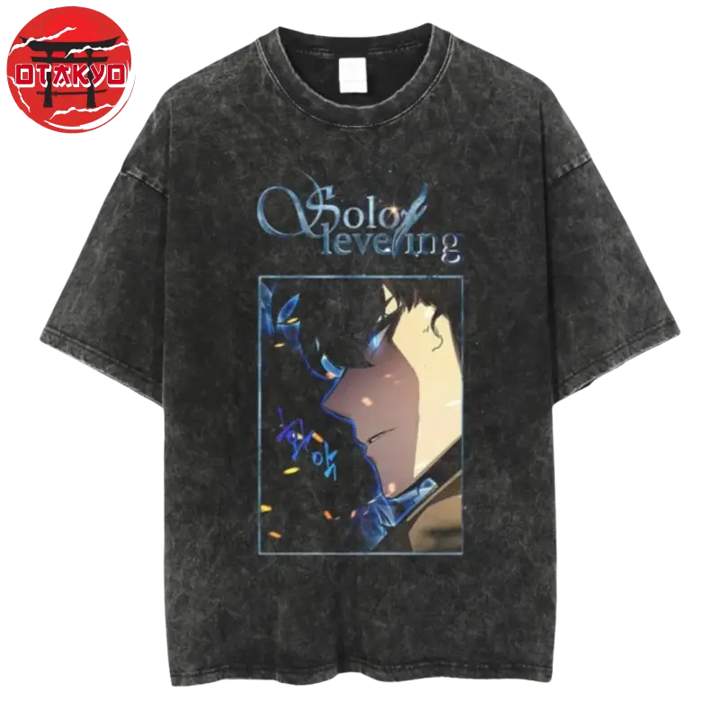 T-Shirt Oversize Monarque des Ombres - Solo Leveling™