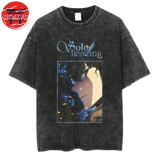 T-Shirt Oversize Monarque des Ombres - Solo Leveling™