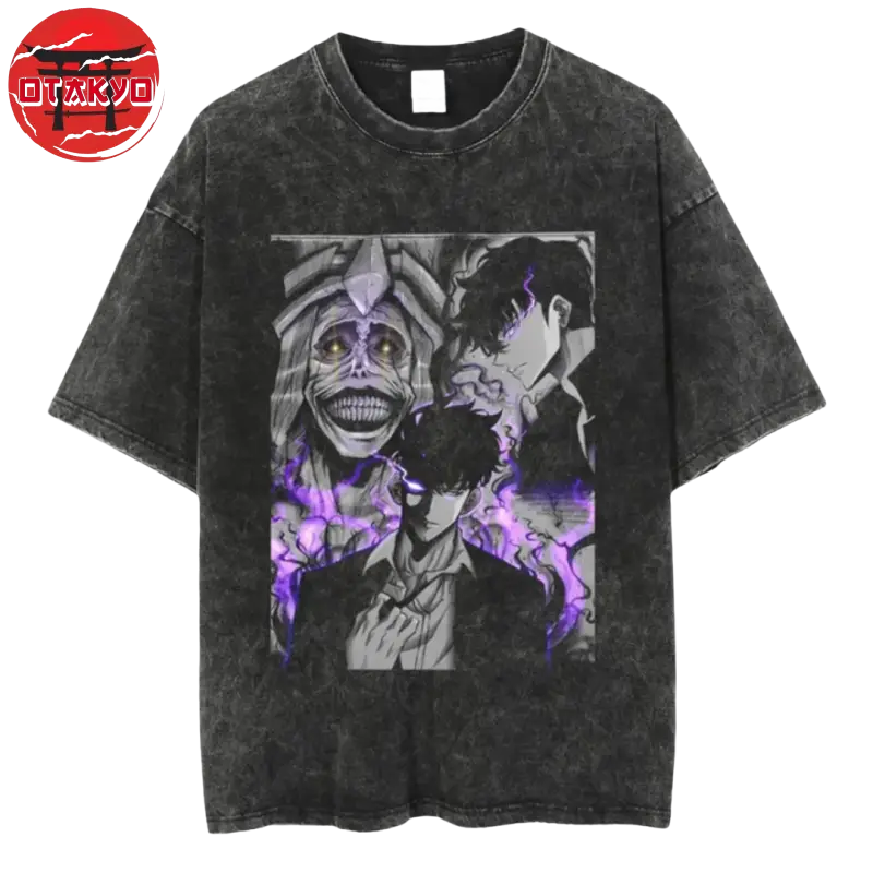 T-Shirt Oversize Système "L'Éveil du Roi" - Solo Leveling™