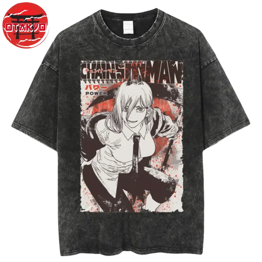 t-shirt-power-blood-chainsaw-man™