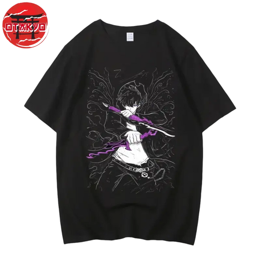 T-Shirt Sung Jin-Woo "Dagues du Roi Démon" - Solo Leveling™