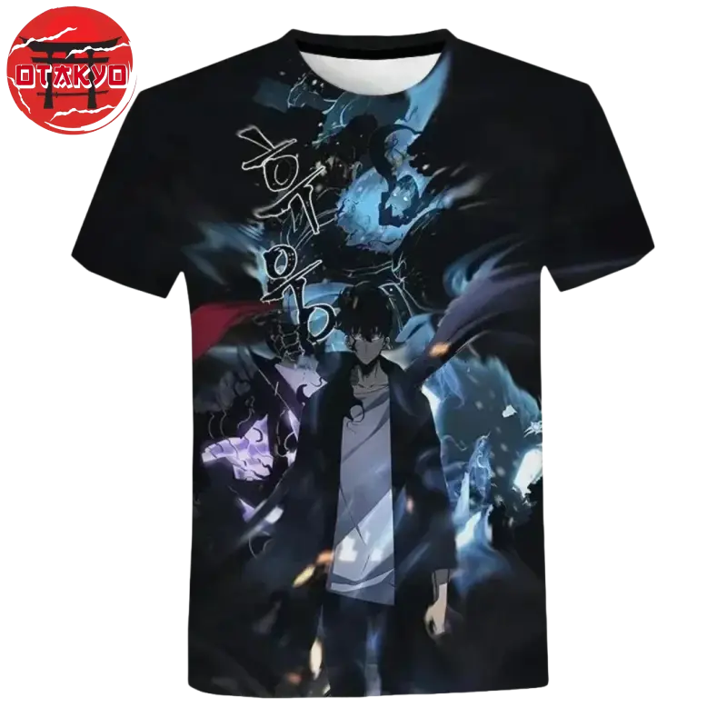 T-Shirt Sung Jin-Woo "Le Maître des Ombres" - Solo Leveling™