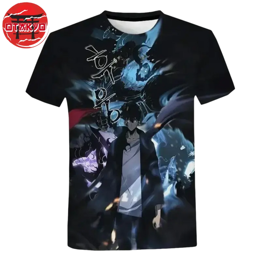 T-Shirt Sung Jin-Woo "Le Maître des Ombres" - Solo Leveling™