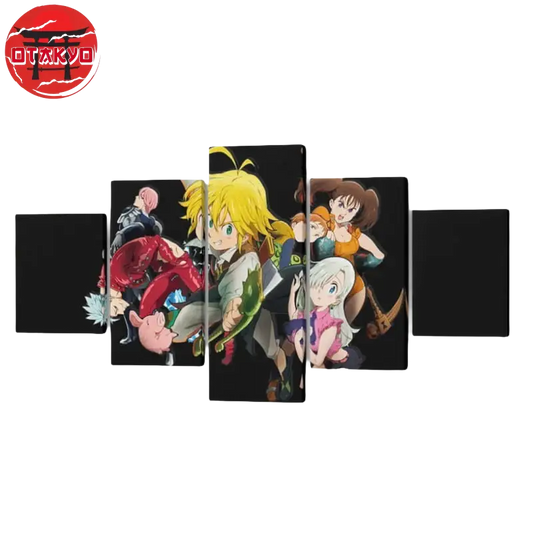 tableau-7-peches-capitaux-nanatsu-no-taizai™