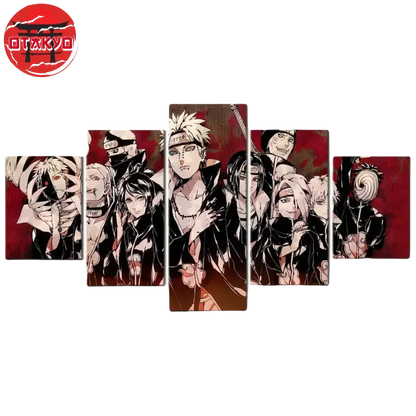 Tableau Akatsuki l'Alliance des Ombres - Naruto Shippuden™