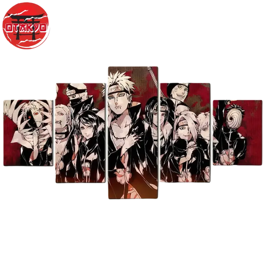 Tableau Akatsuki l'Alliance des Ombres - Naruto Shippuden™