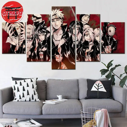 Tableau Akatsuki l'Alliance des Ombres - Naruto Shippuden™