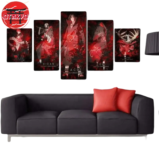 Tableau Manga Akatsuki - Naruto Shippuden