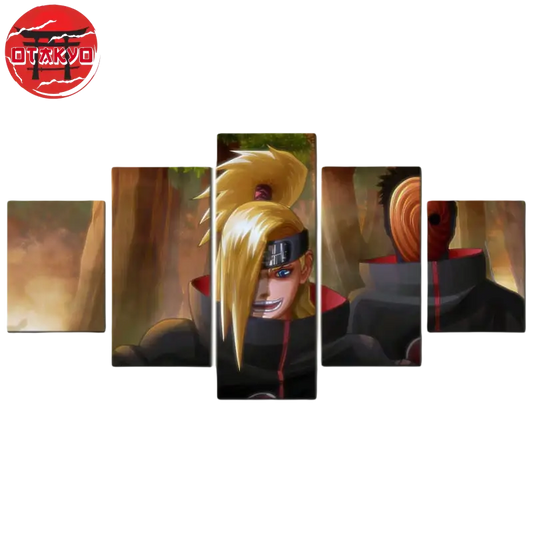 Tableau Deidara & Tobi - Naruto Shippuden™