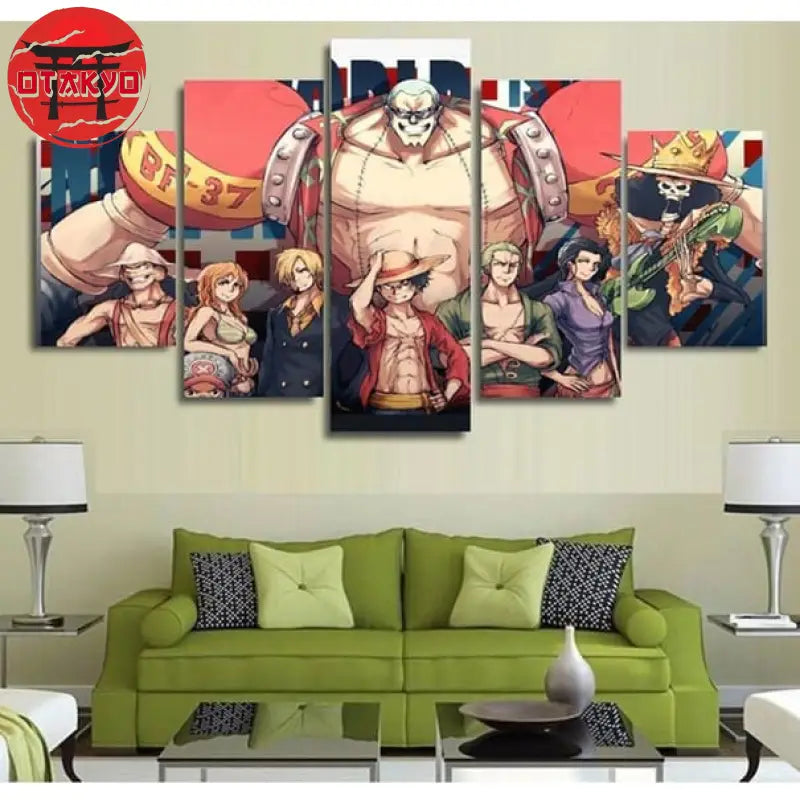 Tableau Équipage des Mugiwara - One Piece™