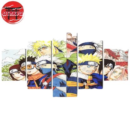 Tableau Equipe 7 1ère et 2ème Génération - Naruto Shippuden™
