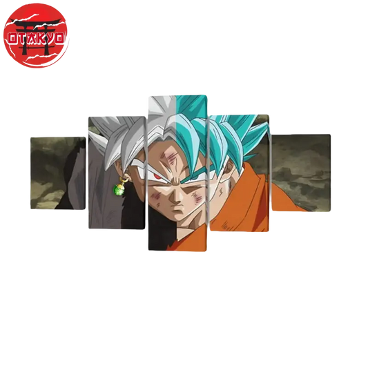 Tableau Goku x Black