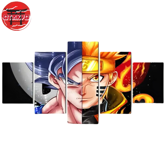 Tableau Goku x Naruto - Naruto Shippuden™