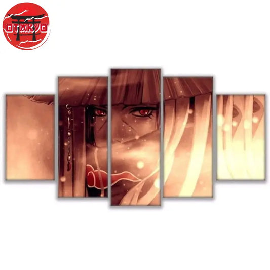 tableau-naruto-akatsuki-itachi-uchiwa-salon-décoration-cadre