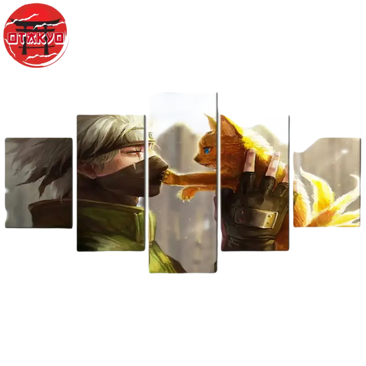 Tableau Kakashi & Kurama - Naruto Shippuden™