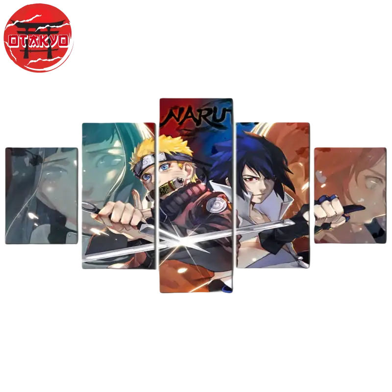 Tableau Les Lames de la Détermination - Naruto Shippuden™