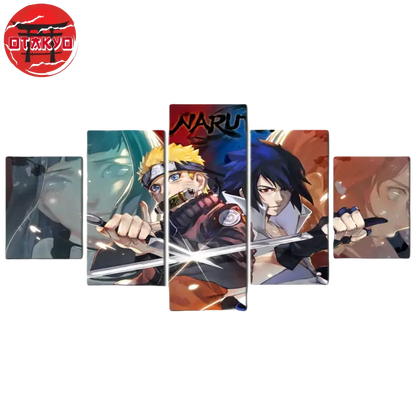 Tableau Les Lames de la Détermination - Naruto Shippuden™