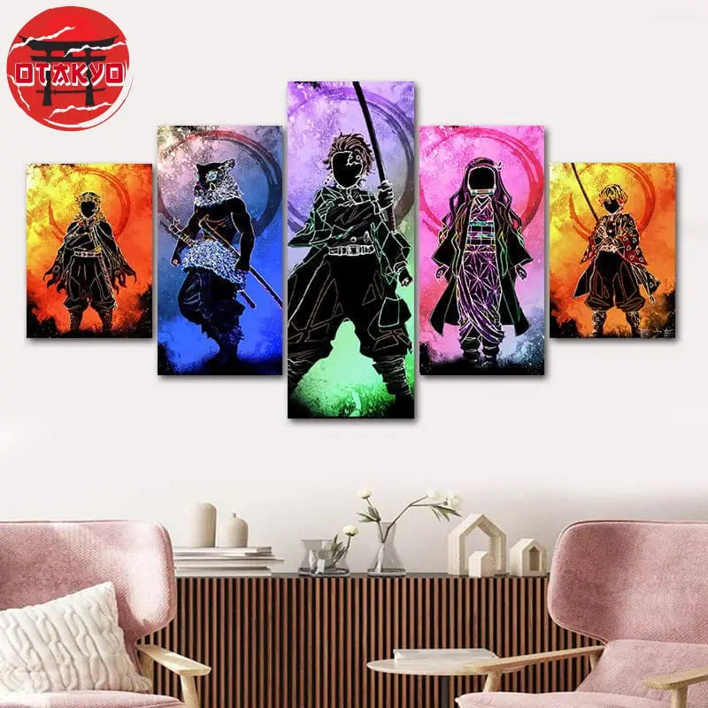 tableau-pourfendeurs-train-de-linfini-demon-slayer™