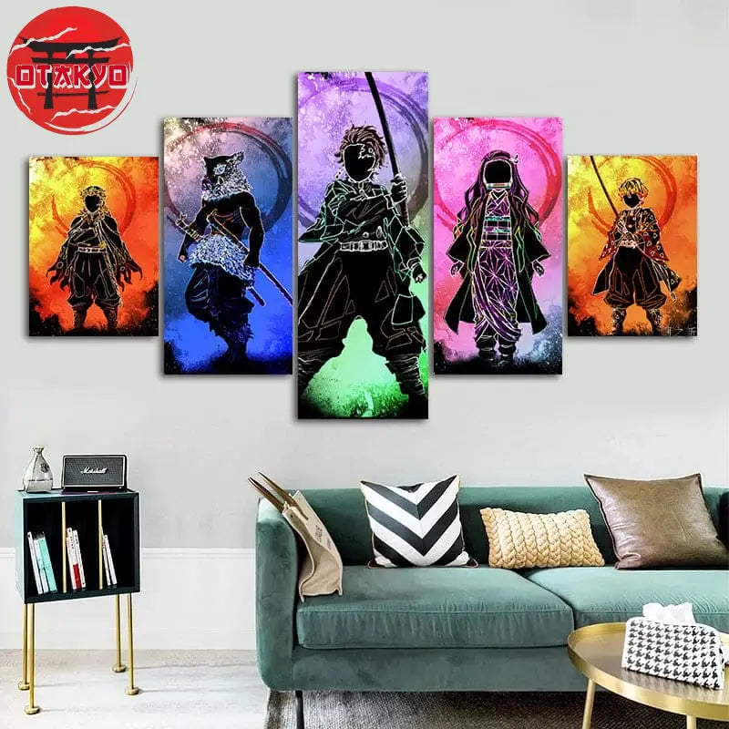 tableau-pourfendeurs-train-de-linfini-demon-slayer™