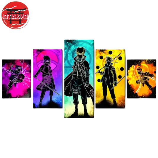 Tableau Sasuke & Minato & Naruto - Naruto Shippuden™