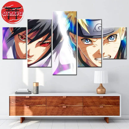 Tableau Sasuke & Naruto Duel des Destinées - Naruto Shippuden™