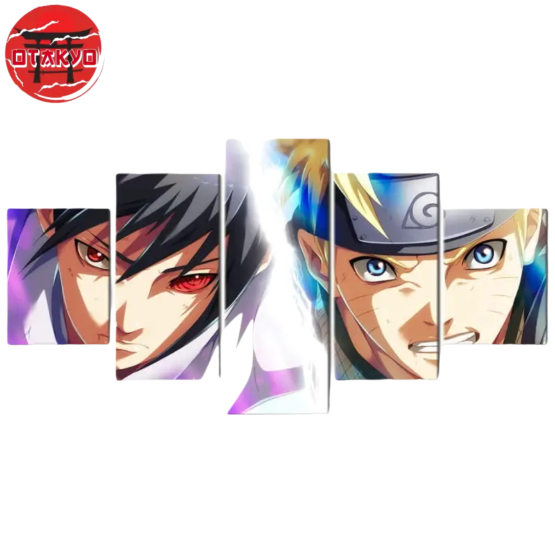 Tableau Sasuke & Naruto Duel des Destinées - Naruto Shippuden™