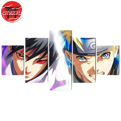 Tableau Sasuke & Naruto Duel des Destinées - Naruto Shippuden™